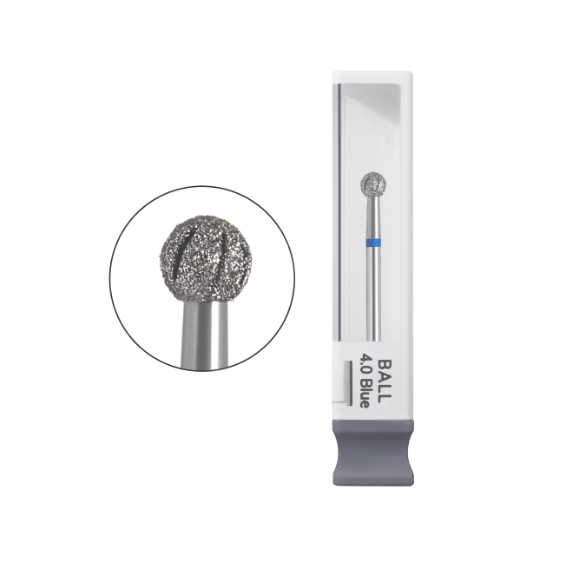 Diamond cutter nozzle GAMA Carbide COLD Ball Blue 4.0, blue ball