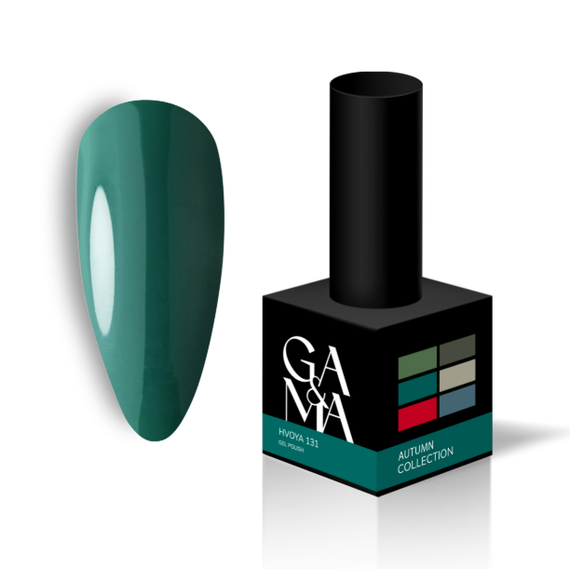 Гель-лак для ногтей GaMa Autumn collection №131 Hvoya, хвоя, 10 мл