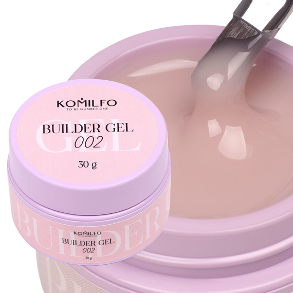 Гель для ногтей Komilfo Builder Gel №002, 30 мл