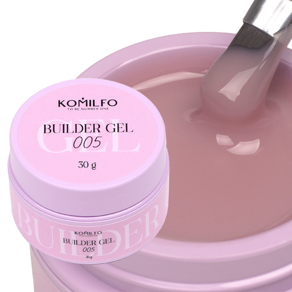 Гель для ногтей Komilfo Builder Gel №005, 30 мл