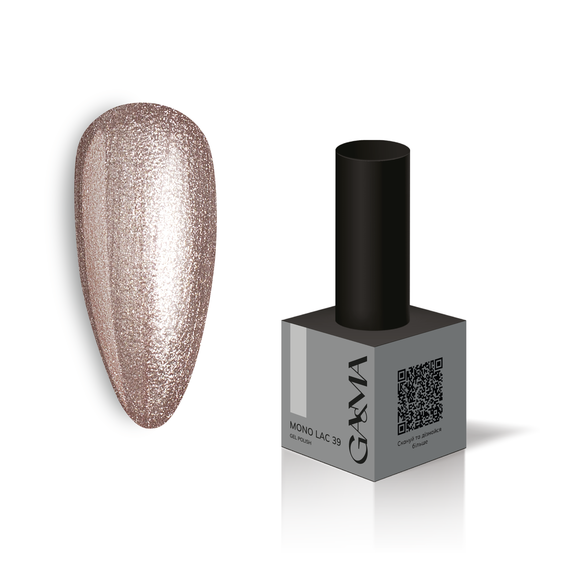 Гель-лак однофазний Gemely Mono Lac №039, 6 мл