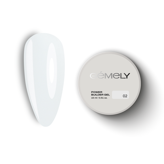 Гель для ногтей Gemely Power Builder gel №002, 15 мл