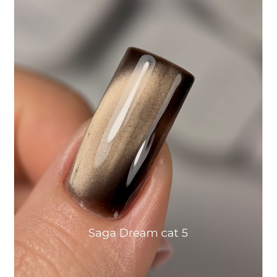 Gel polish Saga Dream Cat Cat`s Eye No. 05, 10 ml