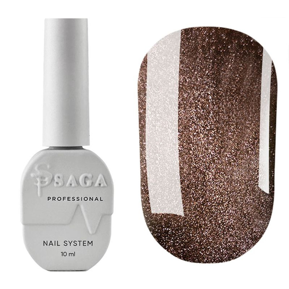 Гель-лак Saga Cat Eye Кошачий Глаз №11, 10 мл