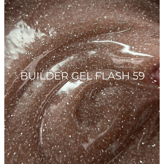Гель для ногтей Edlen Builder Gel Flash №59, 30 мл