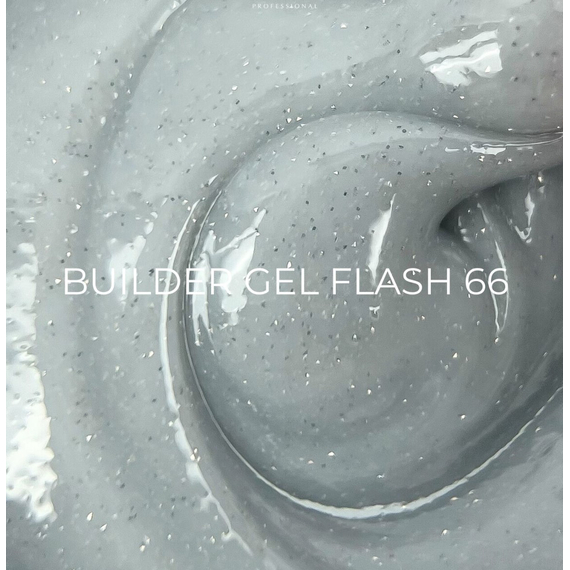 Гель для ногтей Edlen Builder Gel Flash №66, 30 мл