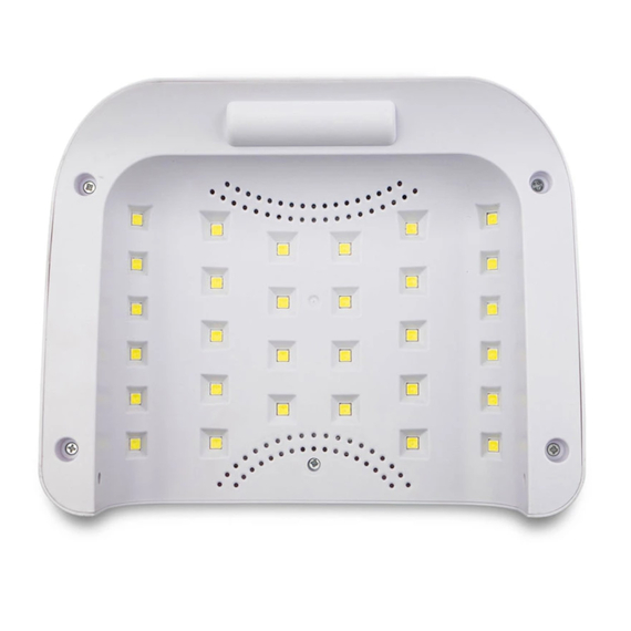 Лампа для маникюра LEDME 5B 120W Blue с аккумулятором, изображение 2