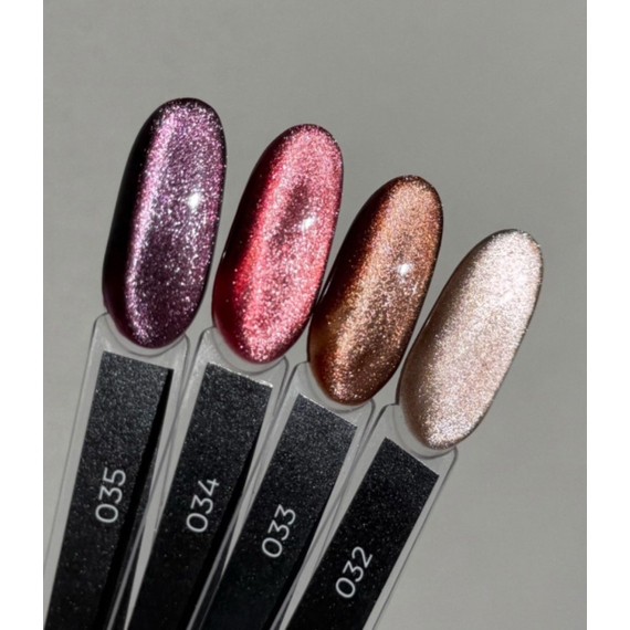 Gel polish DARK Cat No. 34 cat`s eye, 6 ml, 2 image