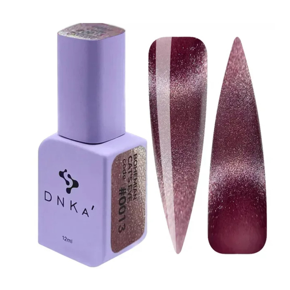 Гель-лак для ногтей DNKA Bohemian Cat Eye №0013, кошачий глаз, 12 мл