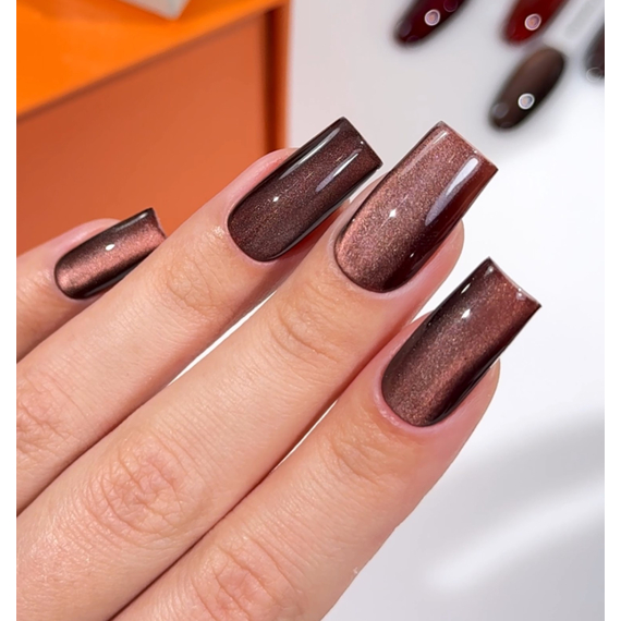 Гель-лак для ногтей Gemely Cat Color №018, кошачий глаз, 6 мл, изображение 2