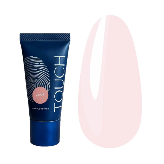 Акрил-гель для ногтей Touch Polygel Nude, нюд, 30 мл