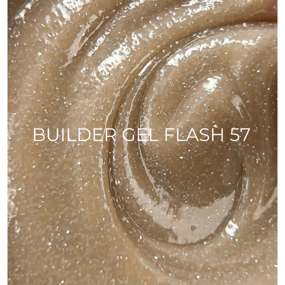 Гель для ногтей Edlen Builder Gel Flash №57, 30 мл