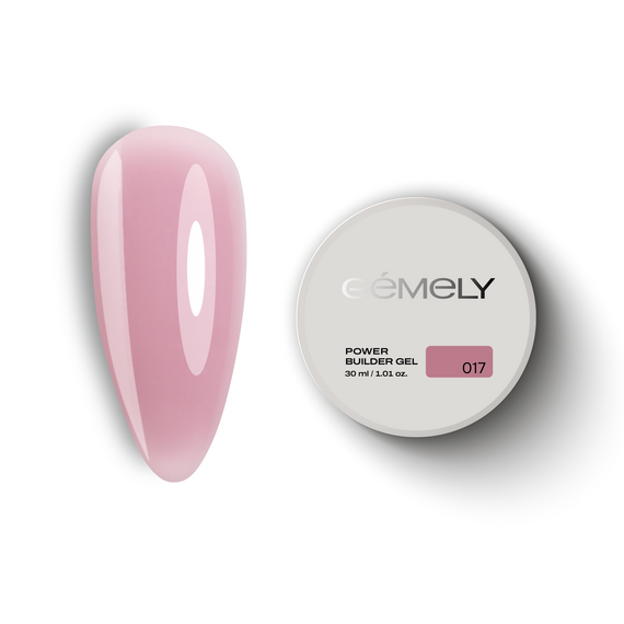 Гель для ногтей Gemely Power Builder gel №017, 30 мл