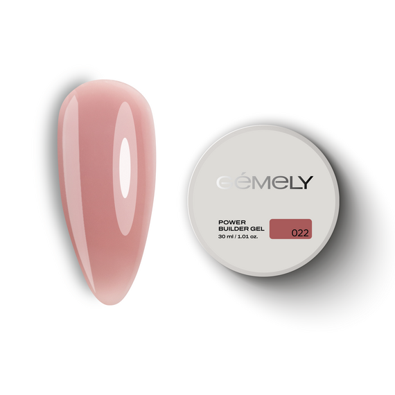 Гель для ногтей Gemely Power Builder gel №022, 30 мл