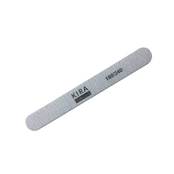 Пилка Kira Nails економ пряма стандарт 180/240