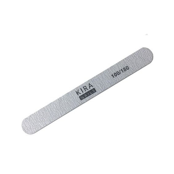 Пилка Kira Nails эконом прямая стандарт 100/180
