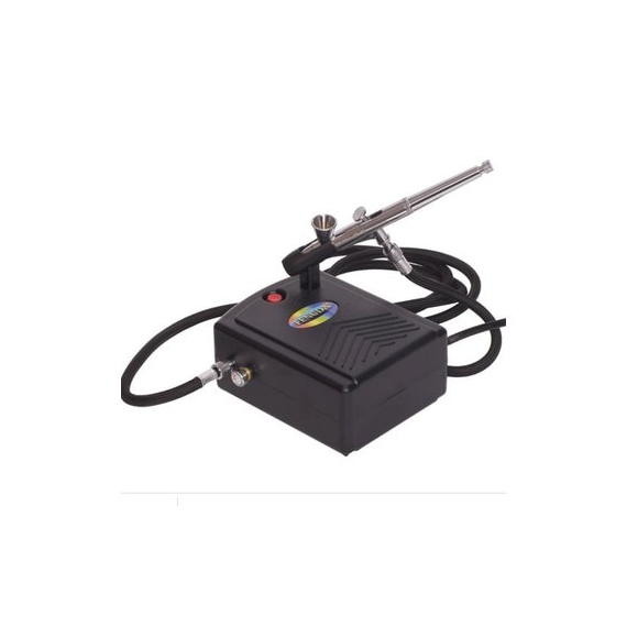 Аэрограф с мини-компрессором AS-200B/BD-135E сопло 02 мм