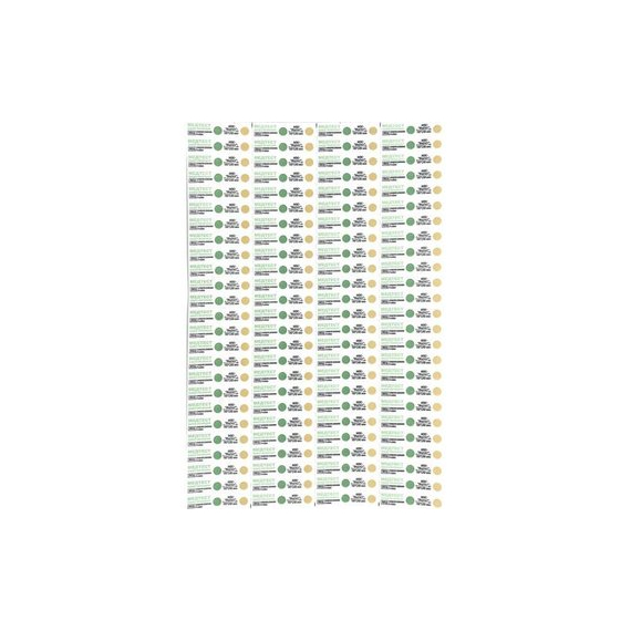 Двухфакторные индикаторы для контроля стерилизации Микростоп, 100 шт