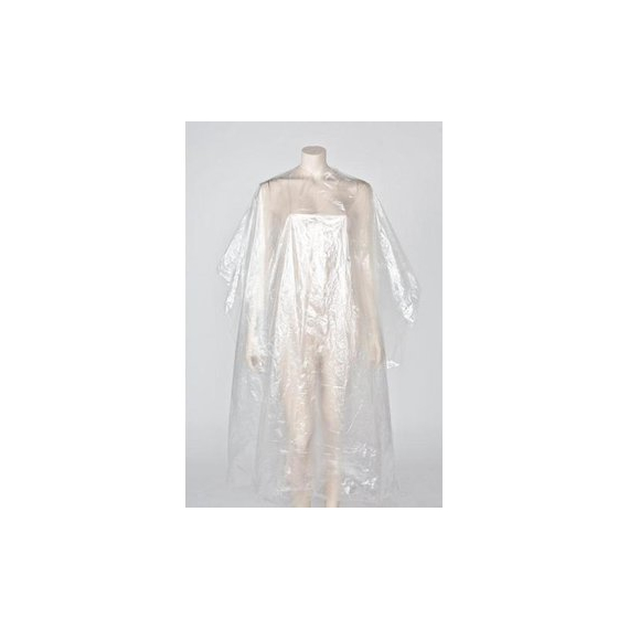 Пеньюар одноразовий для фарбування поліетилен 50 шт