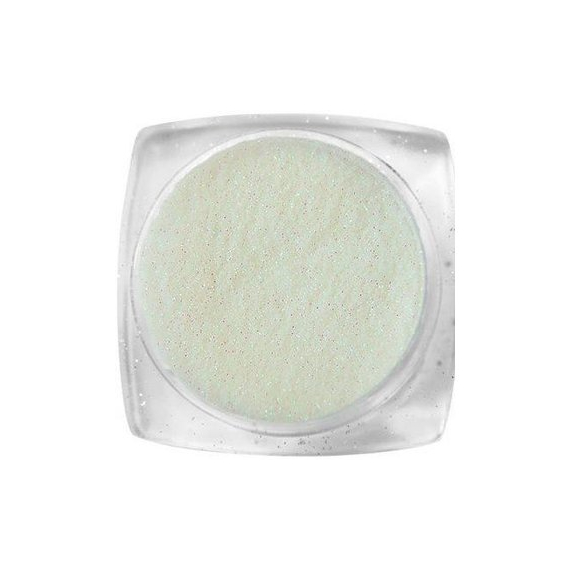 Komilfo блесточки 031 размер 01 мм белый оранжево-зеленый перелив 25 г