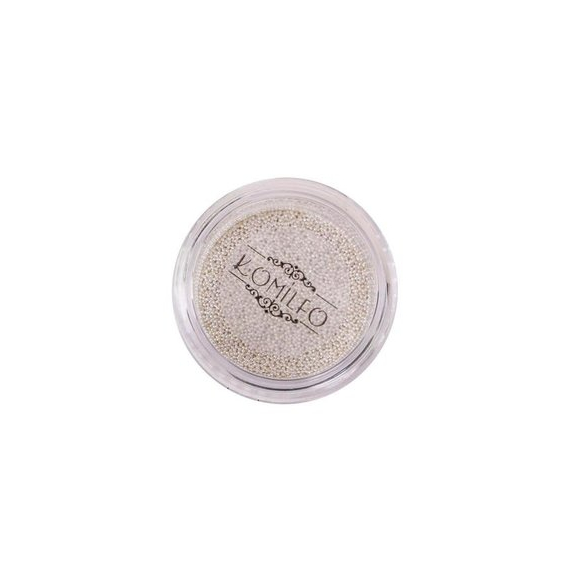 Komilfo бульонки (металлические) серебро 0.4 мм 6 грамм