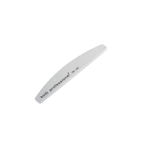 Nail file Kodi Half Gray 180/240 half moon