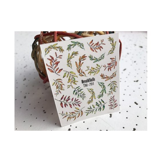 Слайдер дизайн для ногтей TM 791