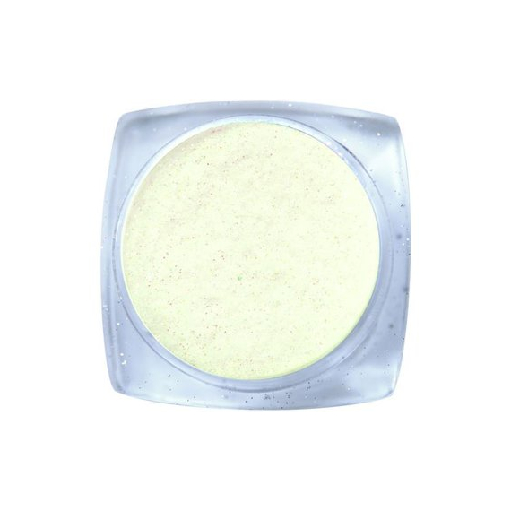 Komilfo блесточки 028 размер 01 мм белый красно-оранжевый перелив 25 г