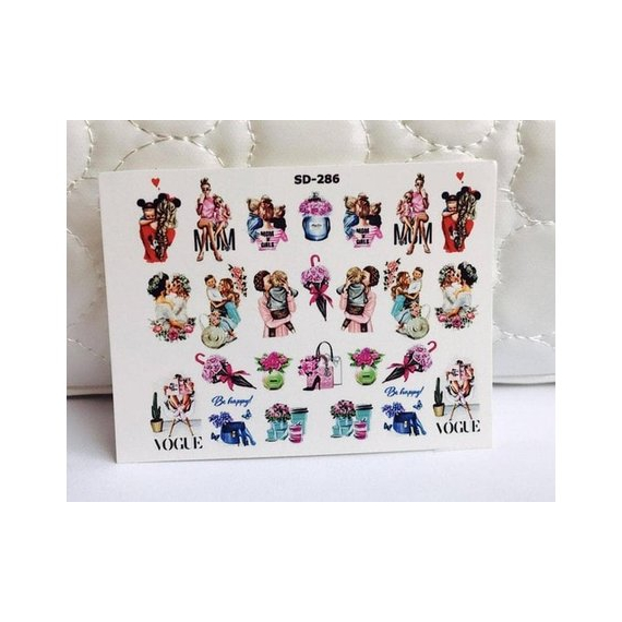 Слайдер дизайн для ногтей SD 286