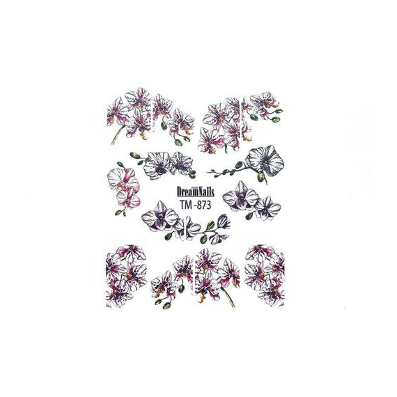 Слайдер дизайн для ногтей TM 873