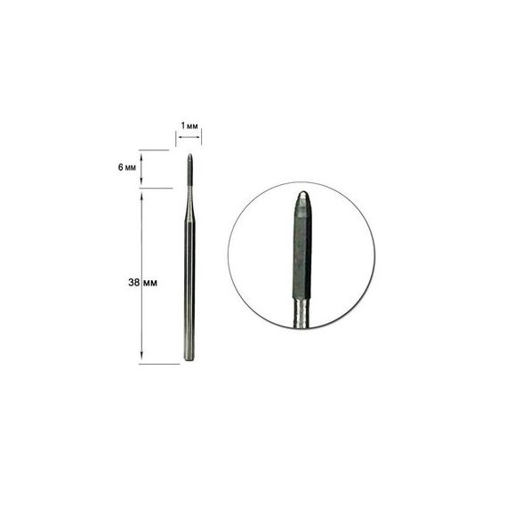 Насадка фреза твердосплавна безпечна Ony Clean 6 гранная 90, зображення 2