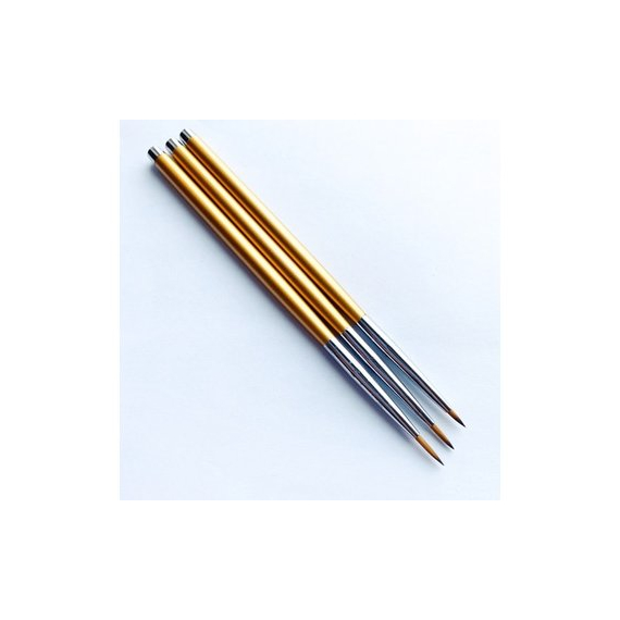 Набор кистей Lilly золотой