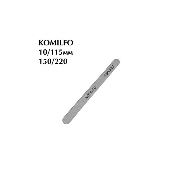 Пилка Komilfo деревянная капля 150/220 115 мм