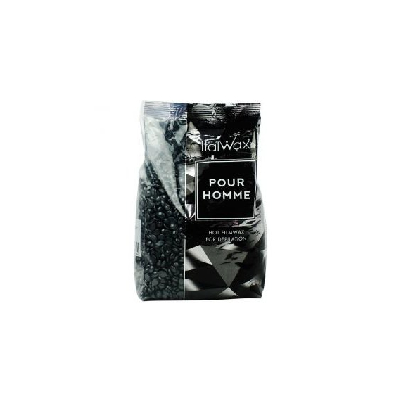 Віск в гранулах ItalWax Silver Pour Homme для чоловіків 1 кг