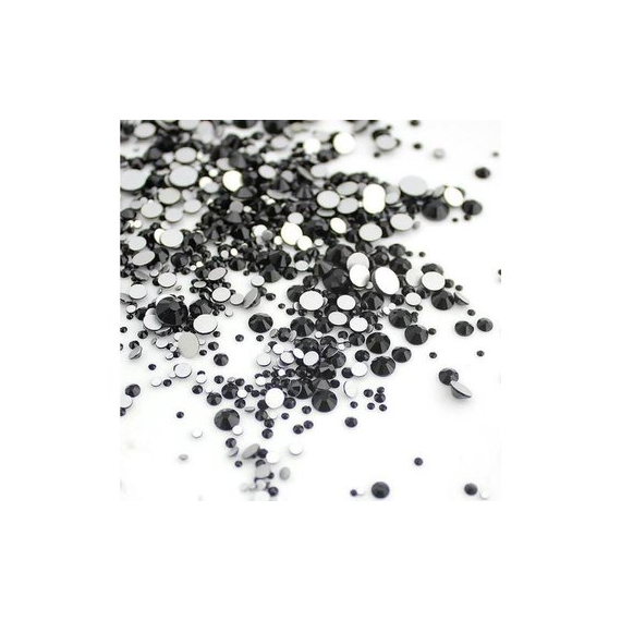 Стразы Black микс размер 100 шт