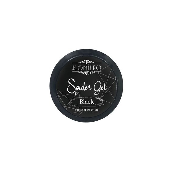 Гель-паутинка Komilfo Spider Gel Black 5 г