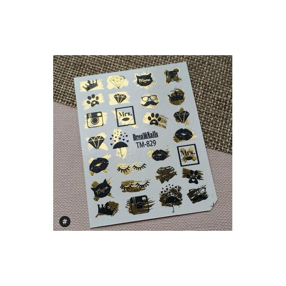 Слайдер дизайн TM 829 Gold