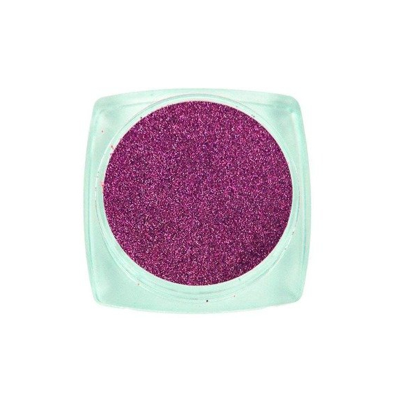 Komilfo блесточки № 007 размер 01 мм фуксия голограмма 25