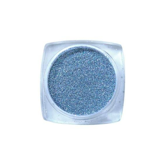 Komilfo sequins No. 002 size 01 mm silver hologram 25 g
