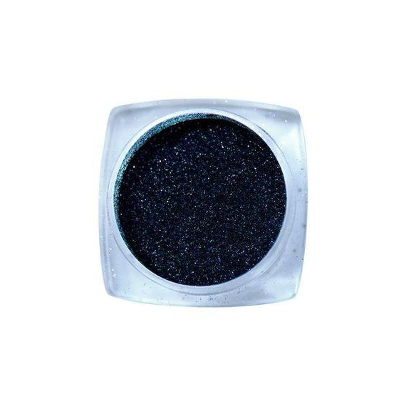 Komilfo sequins No. 001 size 01 mm black hologram 25 g