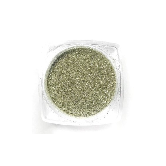 Komilfo блесточки № 105 розмір 008 мм біле золото 25 г