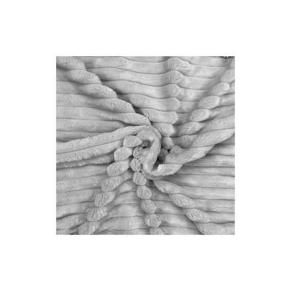 Чехол на кушетку плюшевый 220×80 см светло-серый