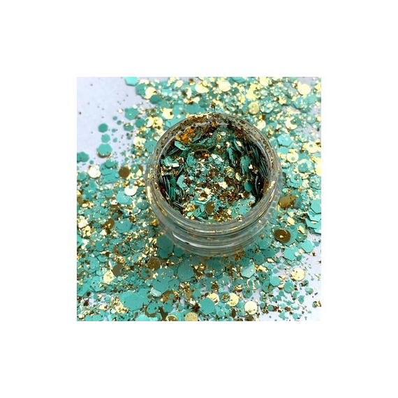 Микс паеток Бриллиант №042 мятный