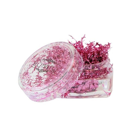 Фольга стружка Komilfo Foil Stripes №07 Rose розовая 0,2г