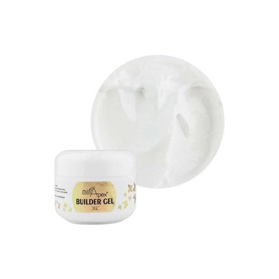 Гель желе NailApex Snow White моделюючий 30 мл, Об`єм: 30 мл