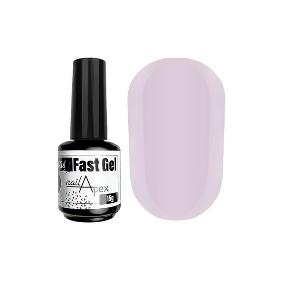 Жидкий гель NailApex Easy Fast Gel розовая вода 02 15 г
