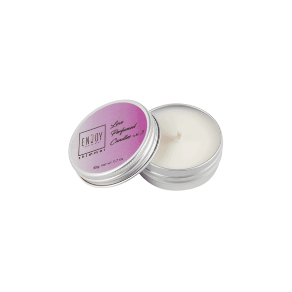 Perfumed massage candle Enjoy Shimmer Love 30 g
